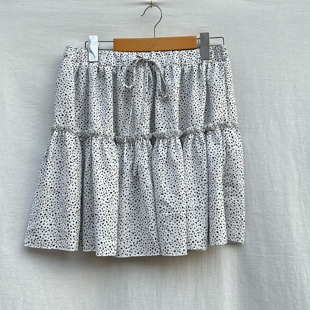 SHEIN polka dot Mini Skirt